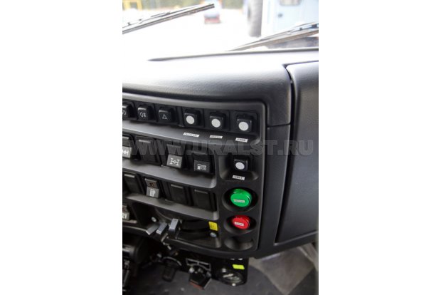 Управление насосной установкой в кабине водителя