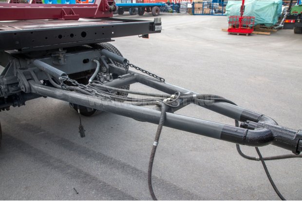 Дышло прицепа-сортиментовоза