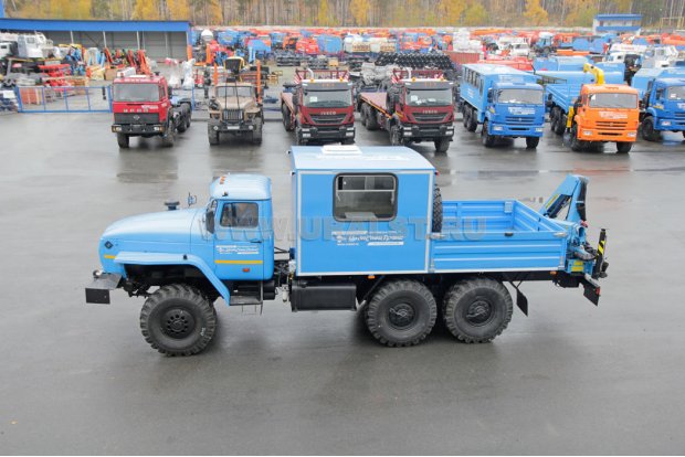 ГПА на шасси Урал 4320-73М с КМУ ИМ-55