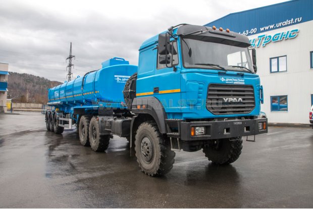 Полуприцеп цистерна ППЦТВ 30П-31Н УСТ 94651 рамная, насос