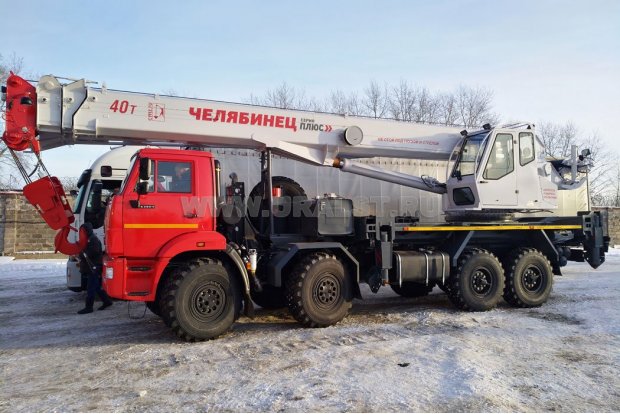 Автокран КС-65711-40-34 "Челябинец" Камаз 63501-52