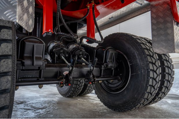 Рессорно-балансирная подвеска без РШ