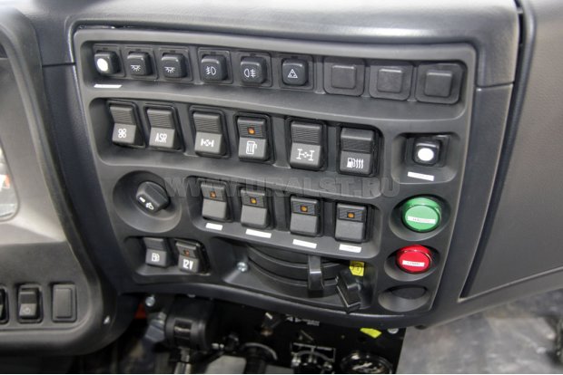 Управление насосной установкой в кабине водителя