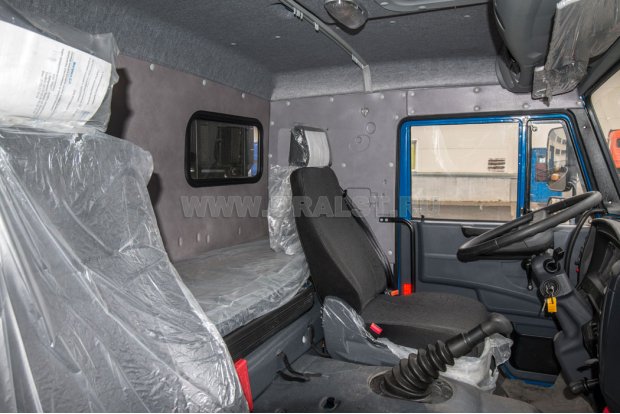 Спальное место в кабин водителя