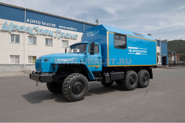 Грузопассажирский автомобиль ГПА 6+2 закр. УСТ 5453 Урал 4320-1151-73