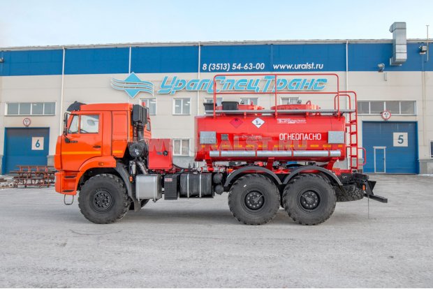 Автотопливозаправщик АТЗ-9-2Б УСТ 5453 Камаз 43118-50 сп.м