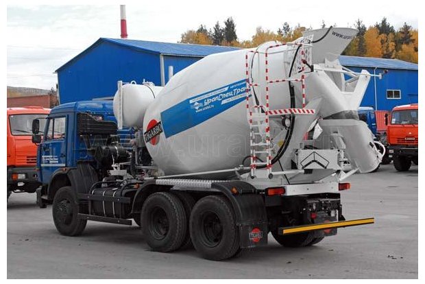 Автобетоносмеситель 6DA Камаз 65115