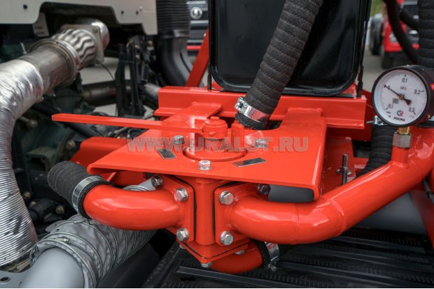 Кран управления операциями вакуумного забора /слива