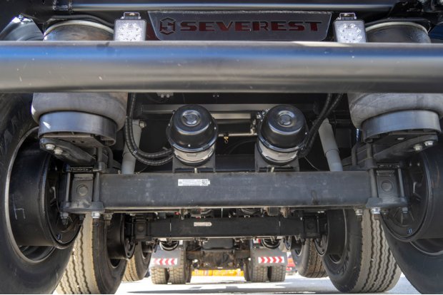 Пневматическая подвеска полуприцепа