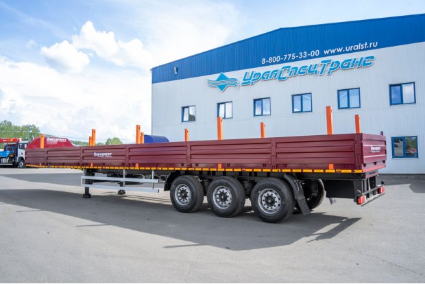 Полуприцеп бортовой ППБ 35Б-32Л-14К SEVEREST ССУ 1200, дисковые тормоза