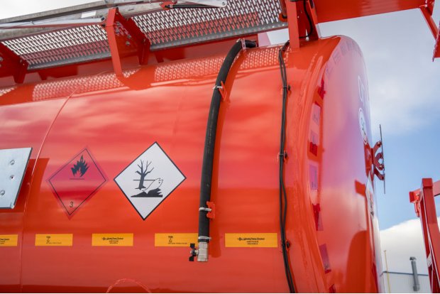 Слив из экологического короба