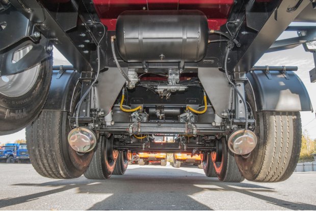 Пневматическая подвеска полуприцепа