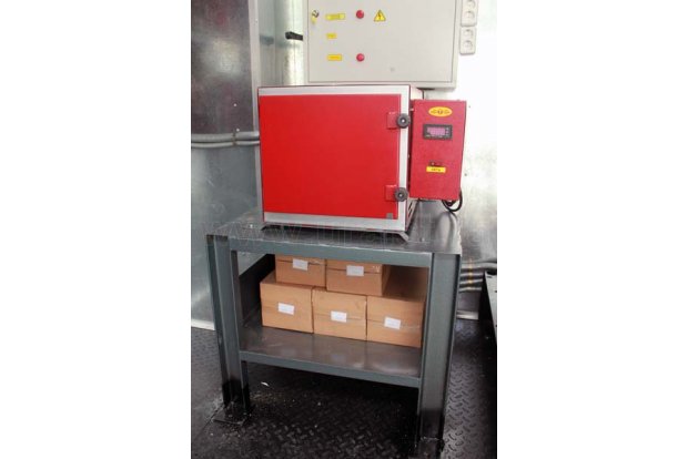 Печь для прокалки электродов