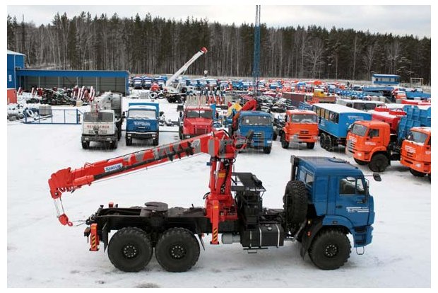 Бурильно-крановая машина Камаз 43118-46 с Kanglim KS-2056