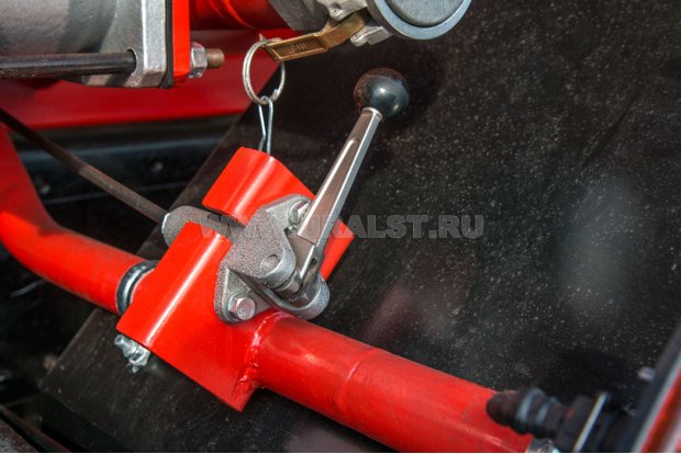 Ручное управление донным клапаном