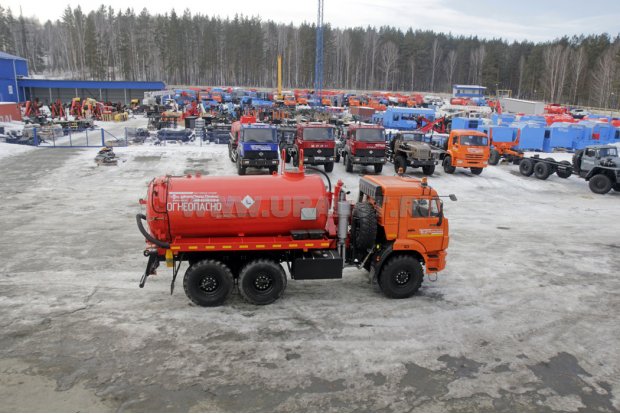 Автоцистерна АКН-10 на Камаз 43118 