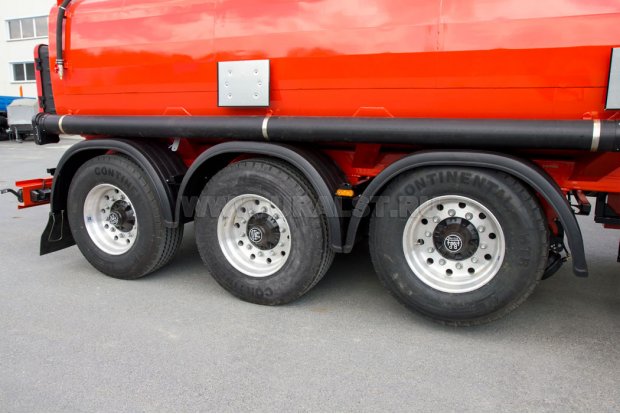 Пневматическая подвеска BPW с передней подъемной осью