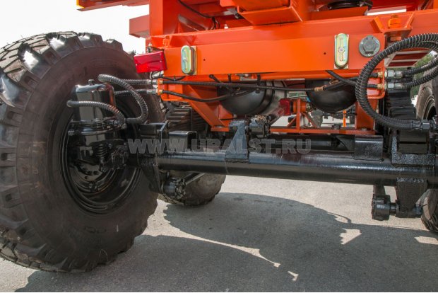 Подвеска прицепа роспуска