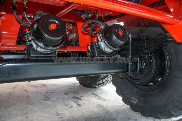 Рессорно-балансирная подвеска ППЦН