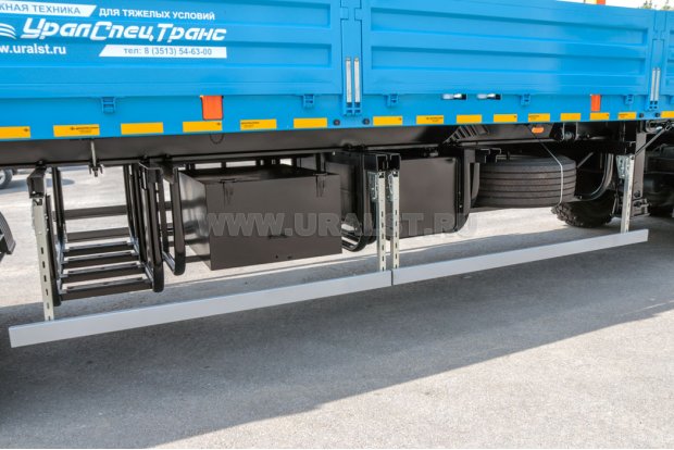 Корзина для съемных бортов и коников с ящиком ЗИП и местом под ДЗК