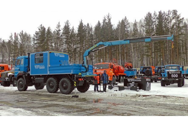 ГПА на шасси Урал 4320-81 с КМУ ИМ-25