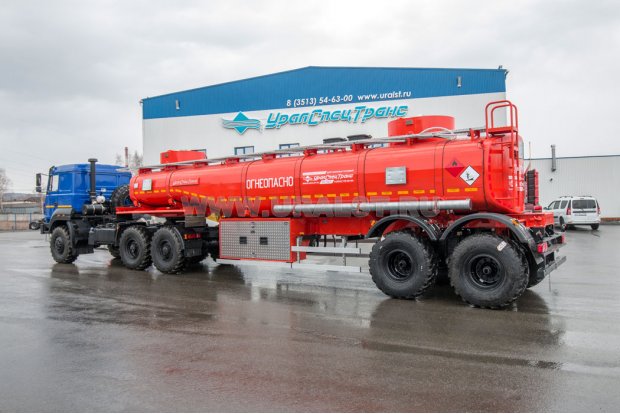 Полуприцеп цистерна ППЦ 26-24-2 УСТ 9465 рамная