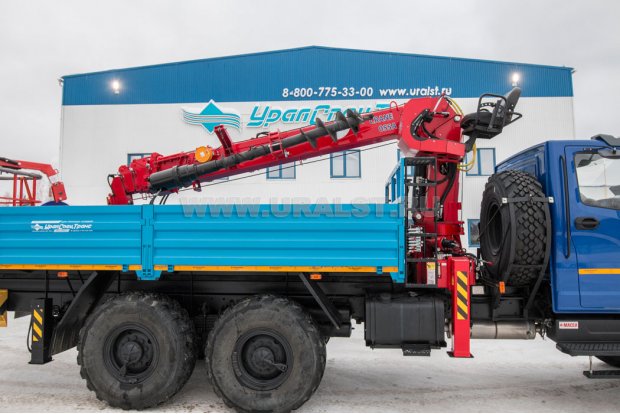 Кран-манипулятор TAURUS 055А (тросовый) с буром