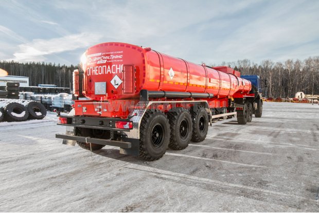 Полуприцеп цистерна для нефти ППЦН 30-31ПТ УСТ 9465 рамная