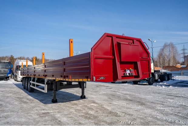 Полуприцеп бортовой ППБ 35Б-32Л-14К SEVEREST ССУ 1200