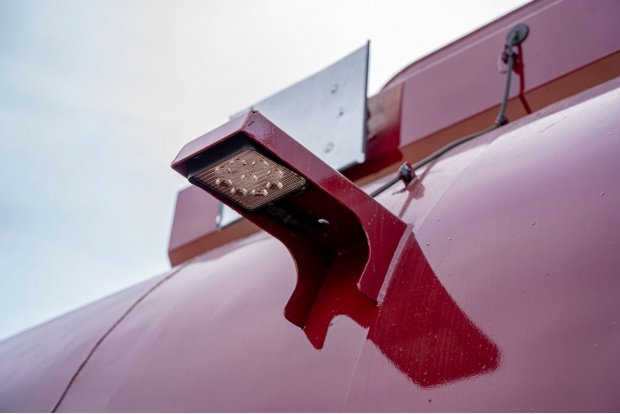 Фонарь освещения рабочей зоны над ящиком СРТ