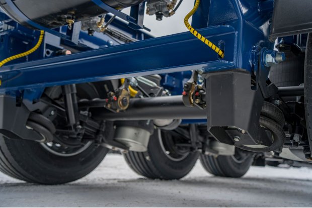 Пневматическая подвеска полуприцепа