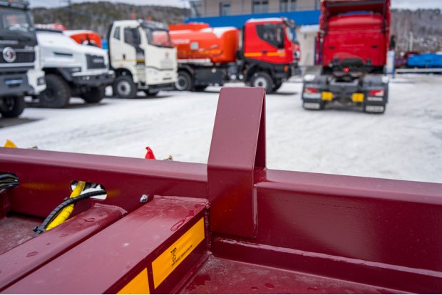 Ловители-направляющие для контейнера