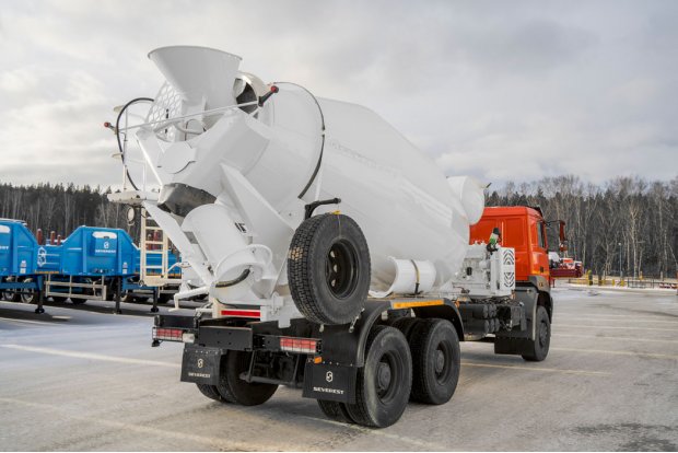 Автобетоносмеситель АБС 9АП Урал С35510-U401630