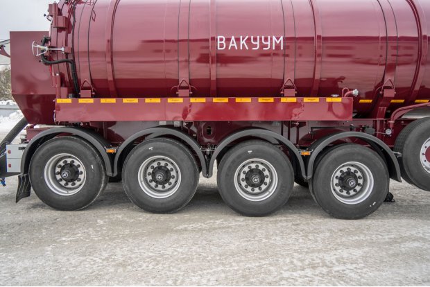 Оси полуприцепа