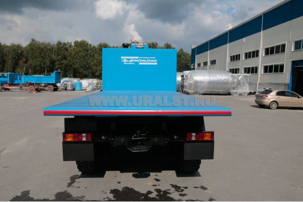 Самосвальная платформа с обогревом