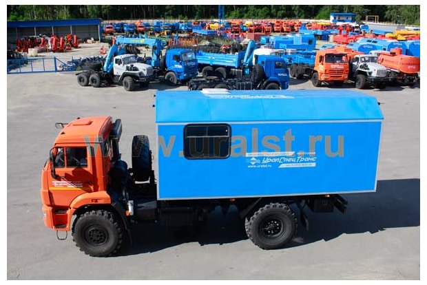 Автофургон Камаз ГПА УСТ