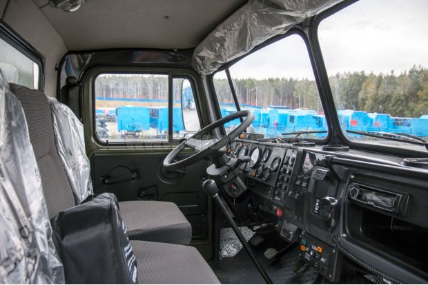 Кабина водителя