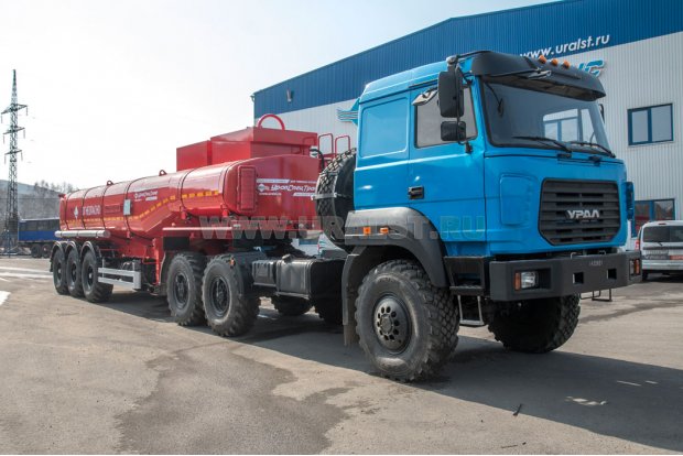 Полуприцеп-цистерна ППЦ 26-31 BPW УСТ 94651 рамная