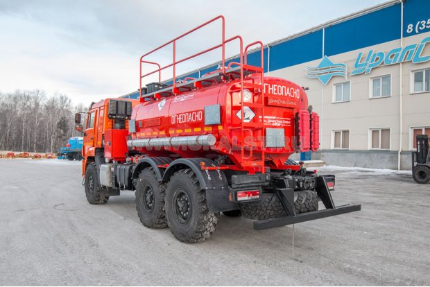 Автотопливозаправщик АТЗ-9-2Б УСТ 5453 Камаз 43118-50 сп.м