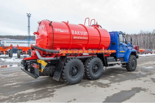 Вакуумная машина МВ-10 КО УСТ 545333 Урал NEXT 5557-72Е5Г38 наружн. шпанг, 5мм.