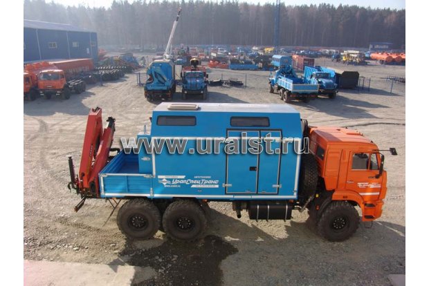 Камаз ПАРМ 43118 с КМУ Palfinger