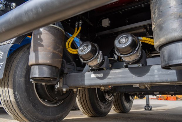 Пневматическая подвеска полуприцепа