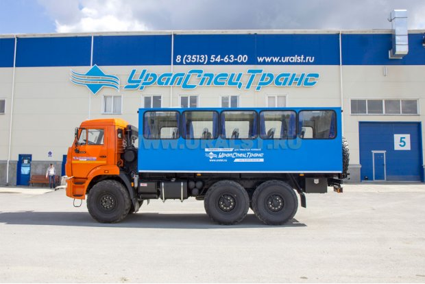 Вахтовый автобус Камаз 5350-42 22 места УСТ-5453