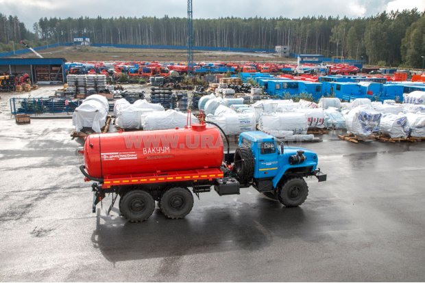 Автоцистерна вакуумная МВ-11 КО УСТ-5453 Урал 4320-60М