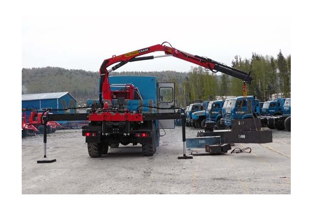 Камаз ГПА УСТ с краном-манипулятором Palfinger PK-8500A