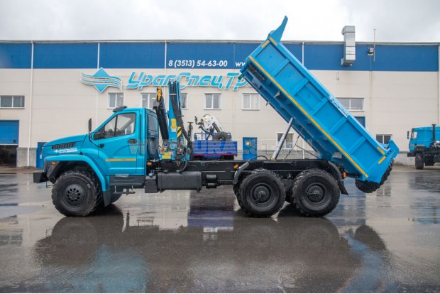 Самосвал Урал NEXT 4320-72E5 с КМУ ИМ-150 
