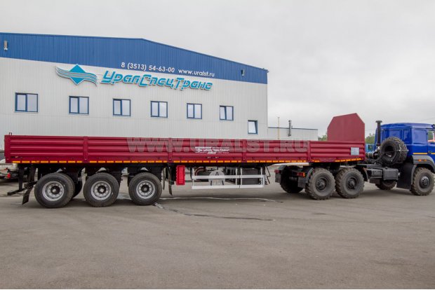 Полуприцеп контейнеровоз ППК 50-32Д-12Б УСТ 946519 ДОПОГ 2Х1С, 1Х1А