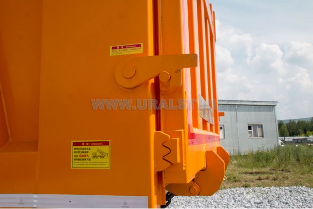 Система запирания заднего борта