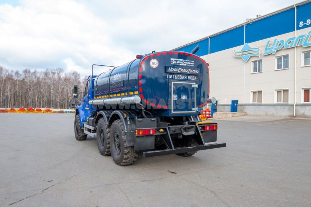 Автоцистерна АЦПТ-8НО УСТ 5453 Урал NEXT 5557-72Е5Г38