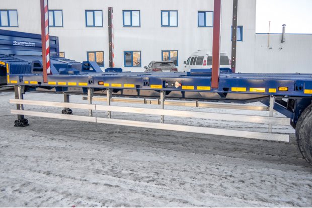 Боковая защита полуприцепа